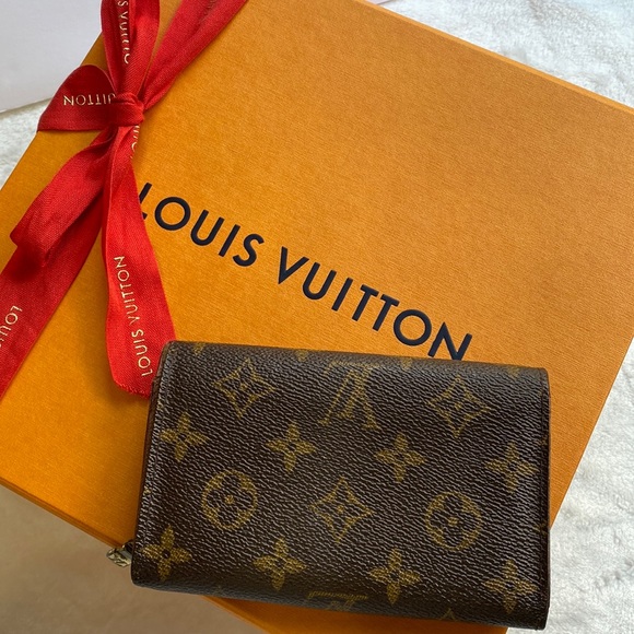🔺🔻Louis Vuitton Monogram Monnaie Bifold Wallet CAG979🔺🔻 - Picture 3 of 17